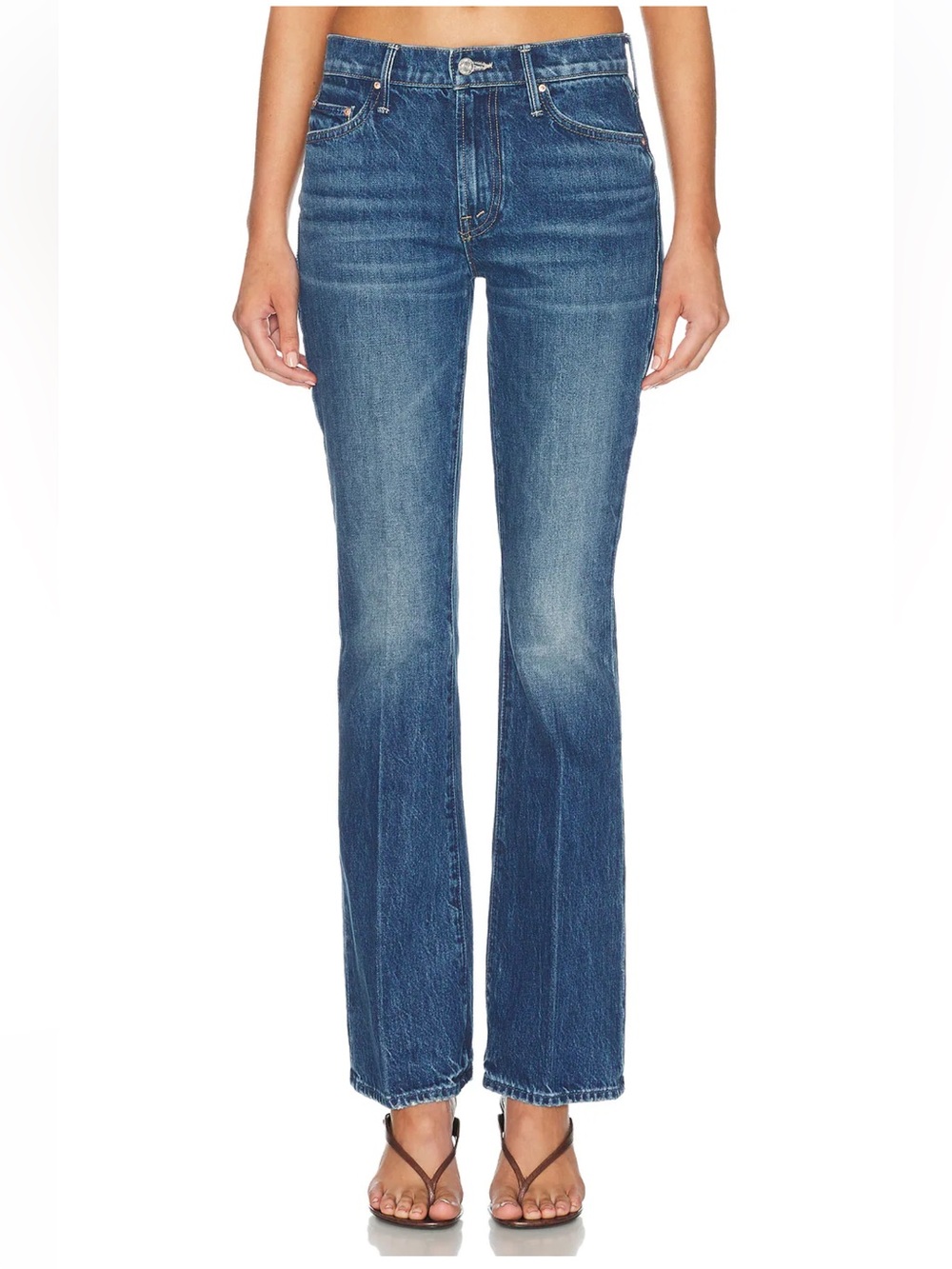 Mother Women's Jeans The Outsider Sneak Call Me Wild  Size 26 NWT New Flare